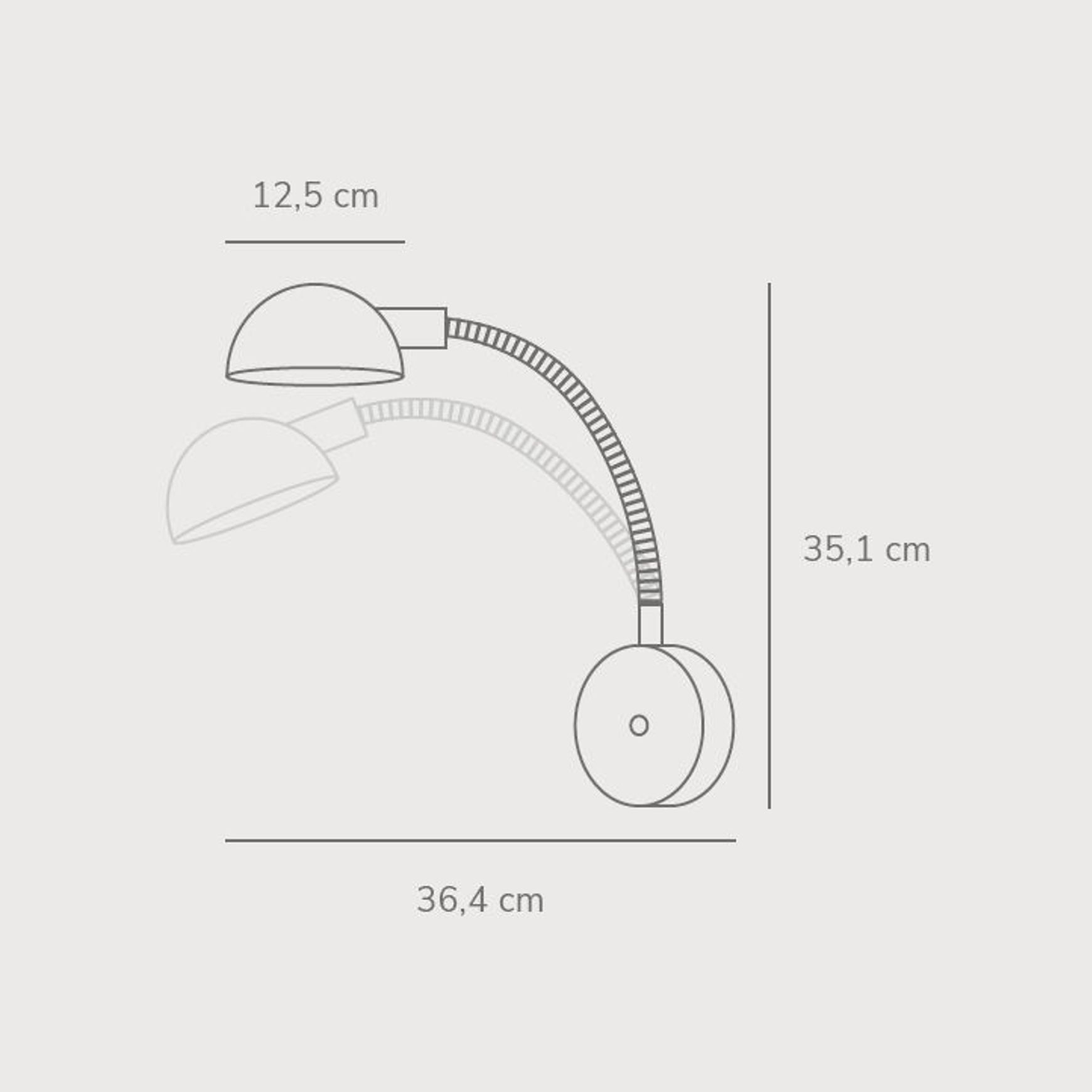 Nomi Wall Light dimensions