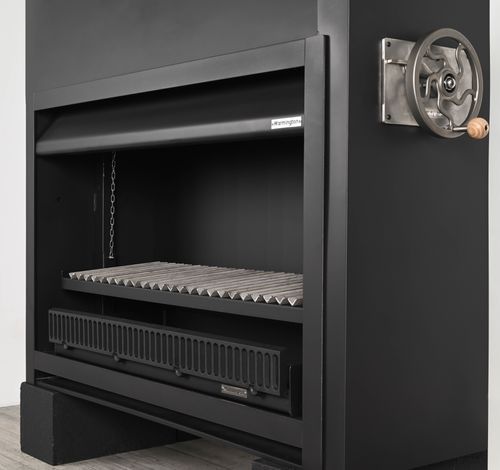 Warmington | Outdoor Wood Nouveau Grill
