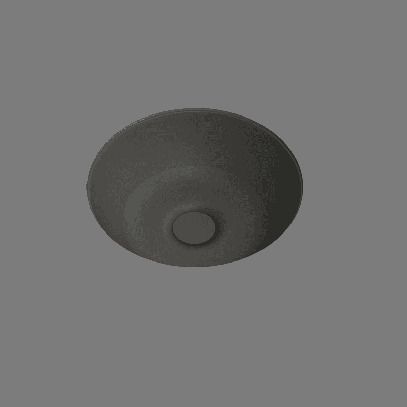Oasis 370 Round Undermount Basin