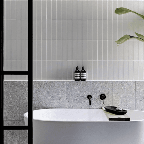 Pietra Bianca Olive Freestanding Stone Bath