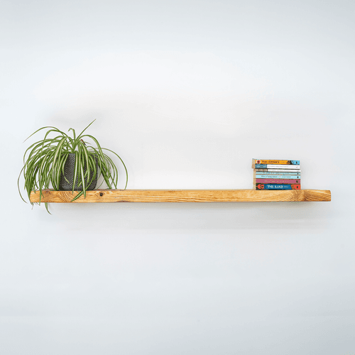 Rustic Natural Floating Shelf 80cm