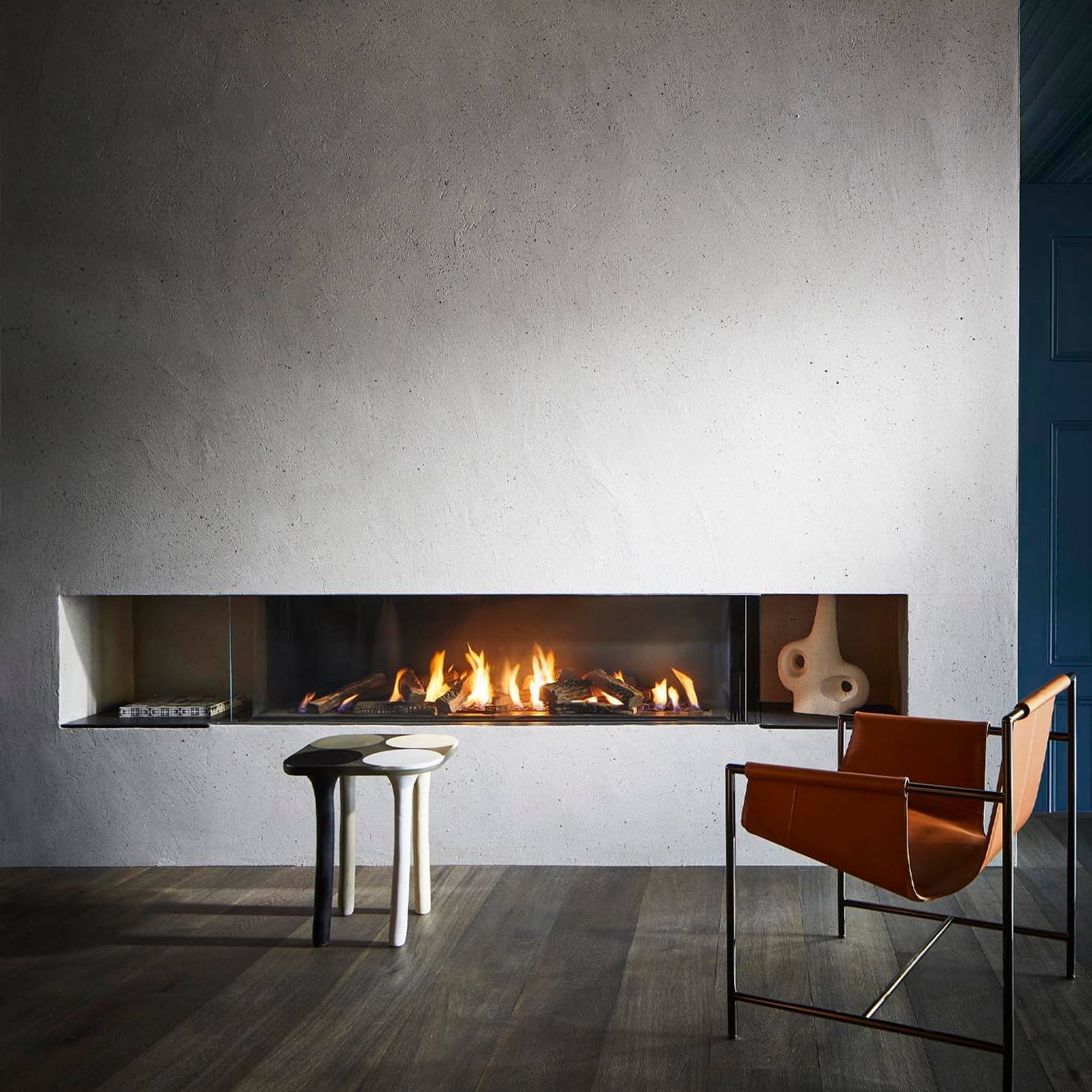 Ortal Three Sided Gas Fireplaces