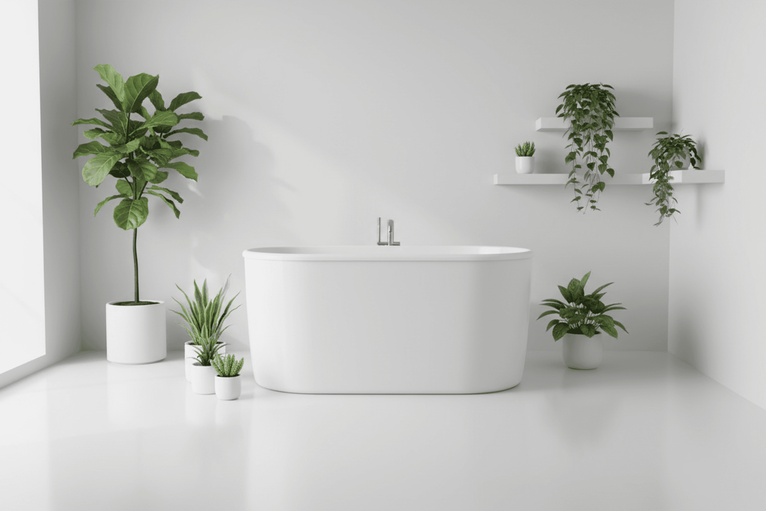 Ovola 1400mm Japanese Soak Tub - OV1021