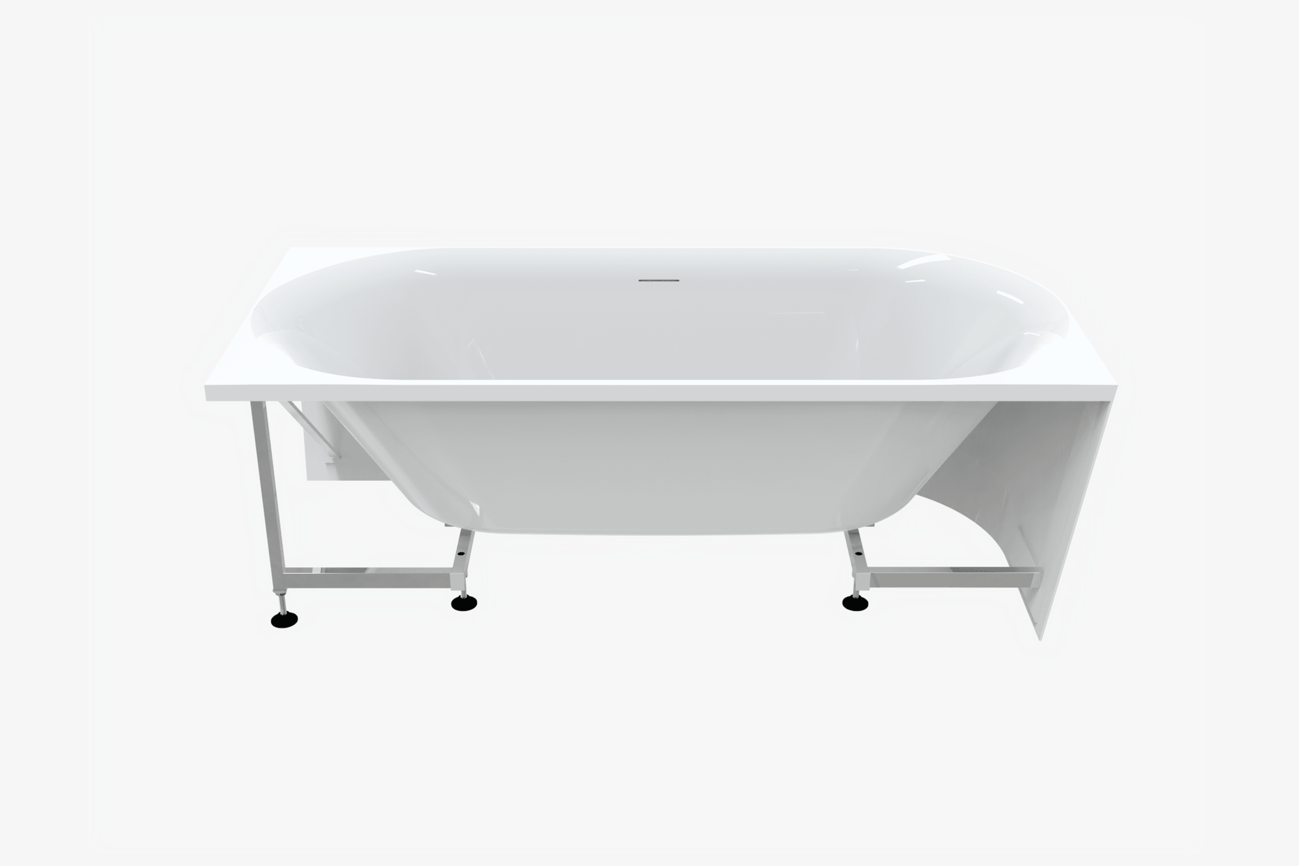 Ovola Rounded Right Back-to-wall 1800mm - OV768RBW