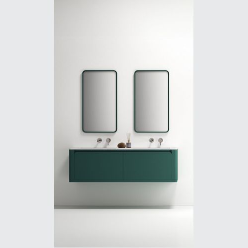 Perouse 1500 - Jade Green Vanity