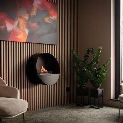 Planika Bubble Wall Mounted Bioethanol Fireplace