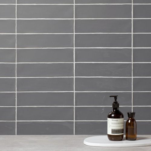 Poiters Gris Gloss | Feature and Mosaics