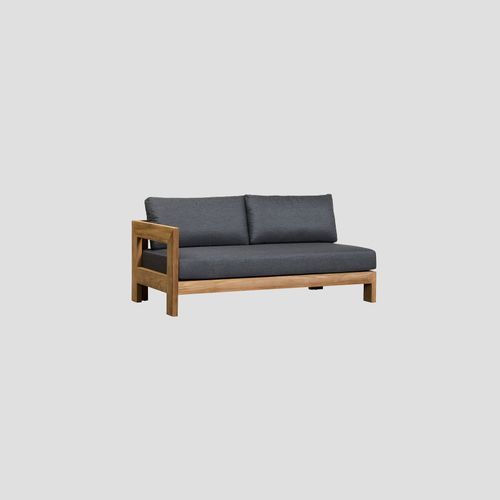 Pauanui Teak Double Right Arm Section