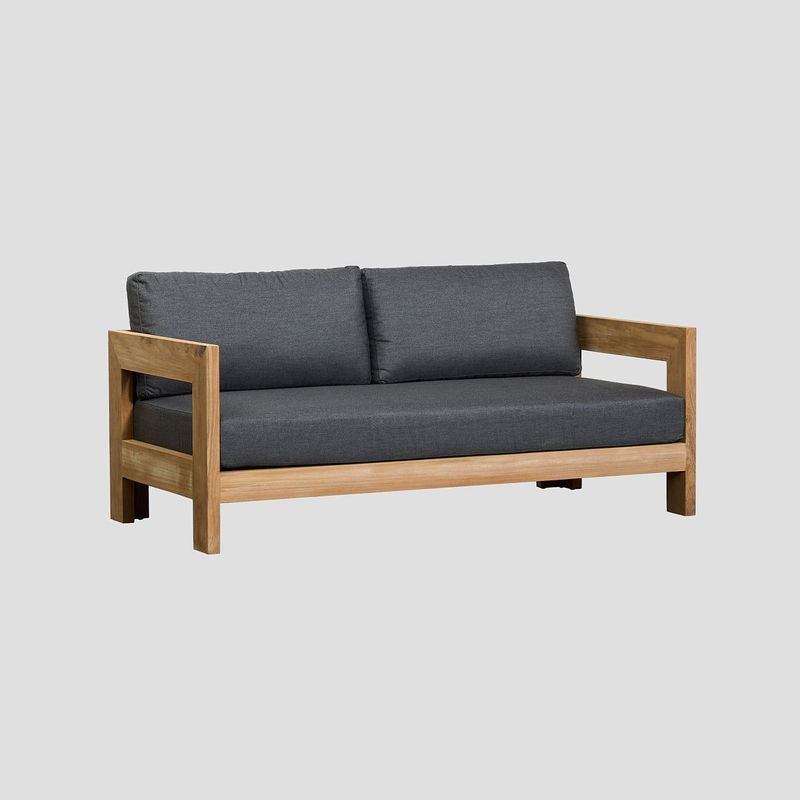 Pauanui Teak Double Sofa