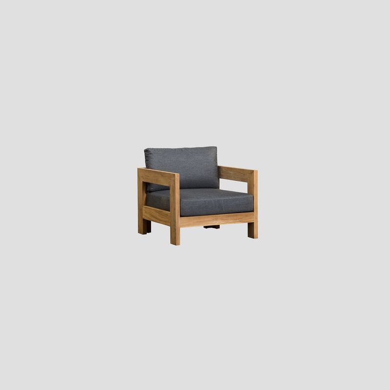 Pauanui Teak Single Sofa