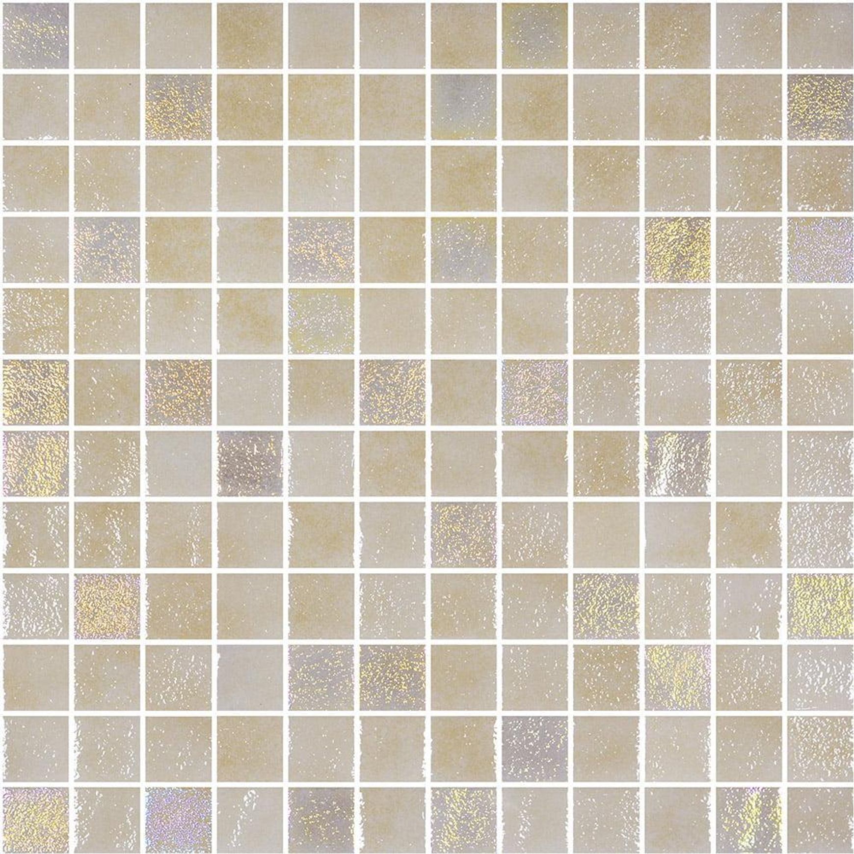 Pebbly Glass Pool Mosaics