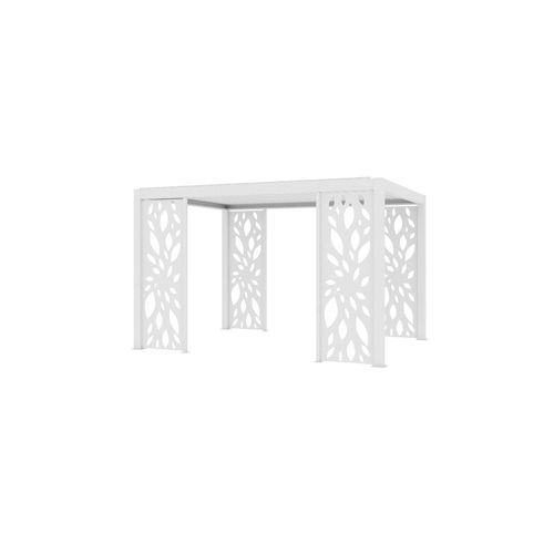 Tasman Freestanding Pergola Patterned Privacy Panel