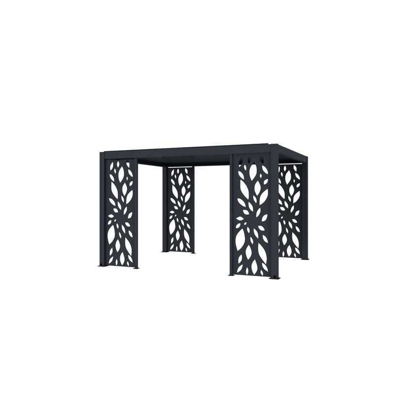 Waihi&Hahei Pergola Patterned Privacy Panel