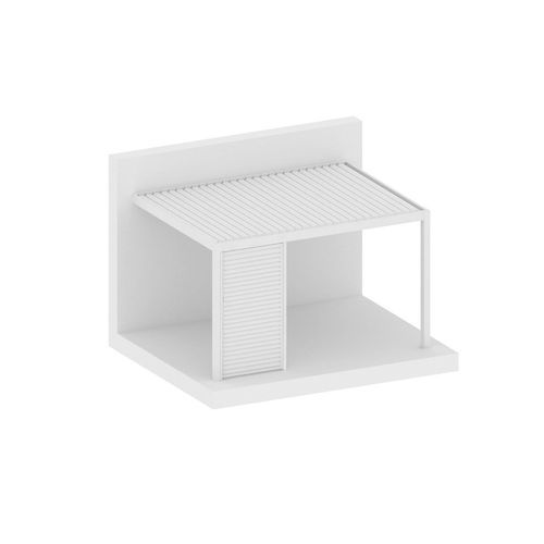 Baltic Wall Mounted Pergola Shutter Wall