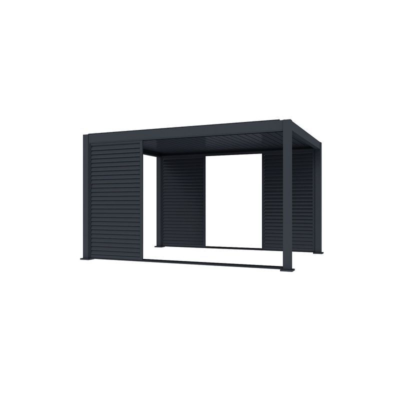 Waihi&Hahei Pergola Shutter Sliding Door