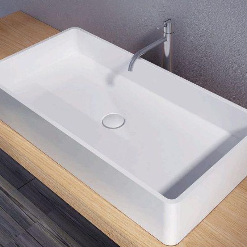 Pietra Bianca Peru Stone Basin