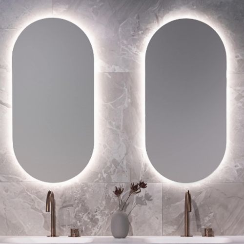 Nova Oval LED backlit Mirror