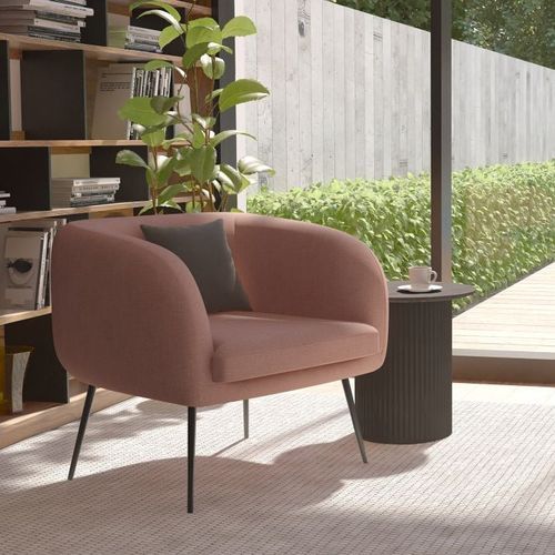 Amour Lounge Chair - Blush Pink