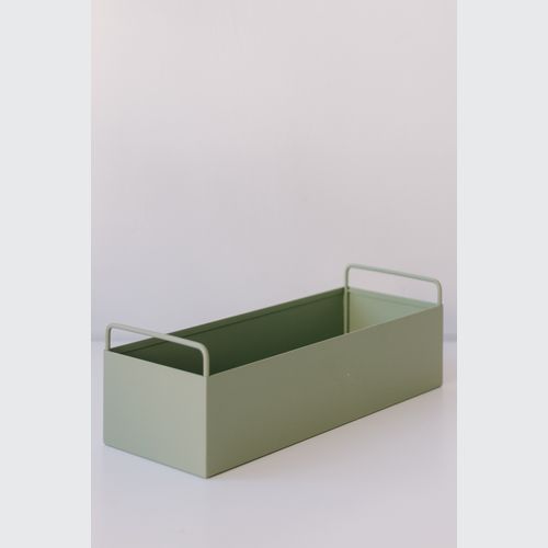 Metal Planter Box - Sage