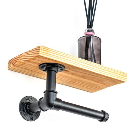 Toilet Roll Holder With Shelf