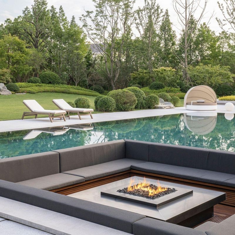 Planika Galio H Insert Gas Pit Fire