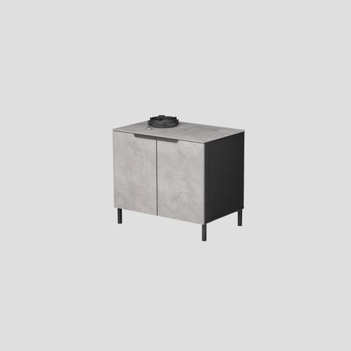Q-Boo Kitchen Cabinet 100 1 Burner