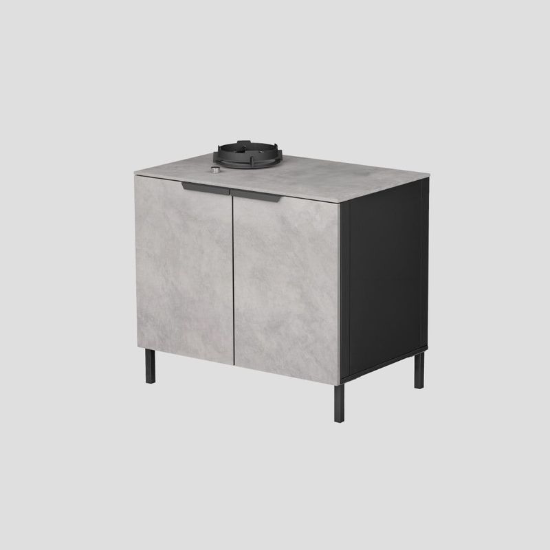 Q-Boo Kitchen Cabinet 100 1 Burner