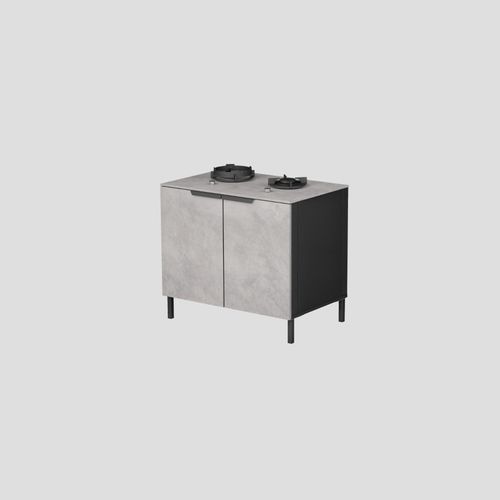 Q-Boo Kitchen Cabinet 100 2 Burners