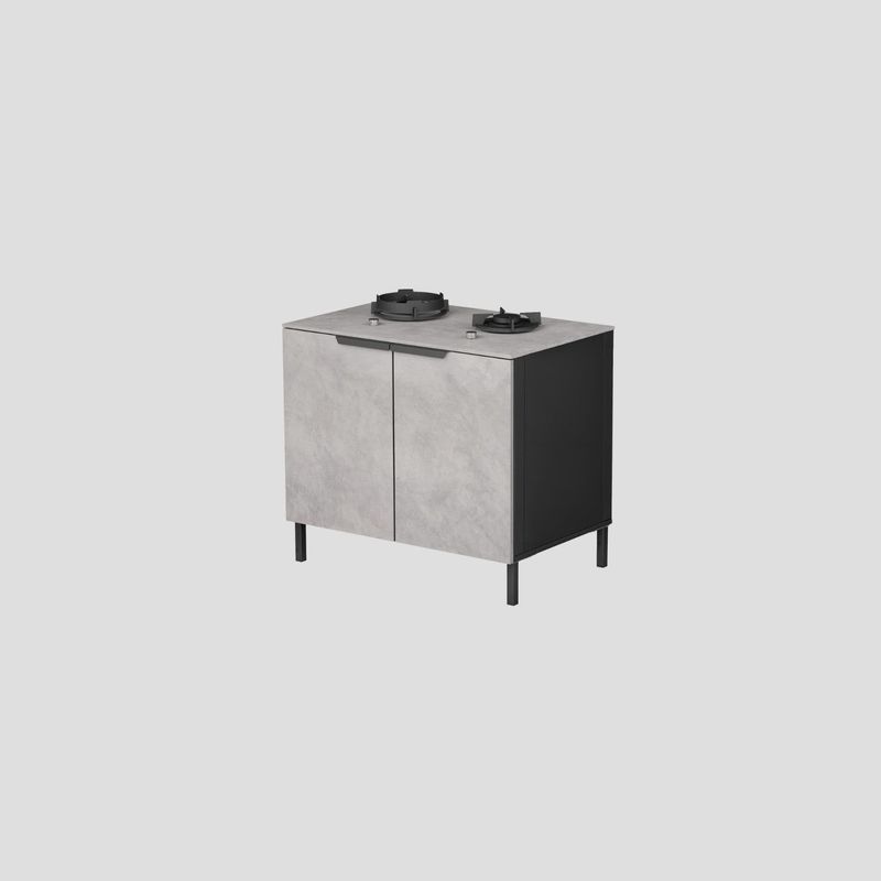Q-Boo Kitchen Cabinet 100 2 Burners