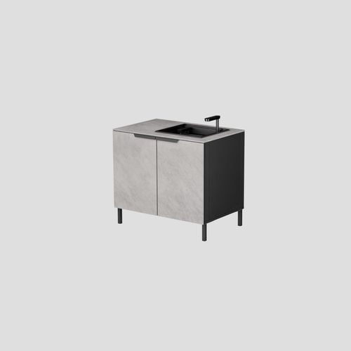 Q-Boo Kitchen Cabinet 100 Sink