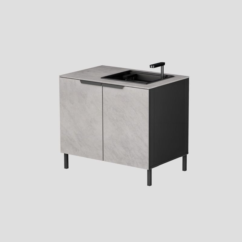 Q-Boo Kitchen Cabinet 100 Sink