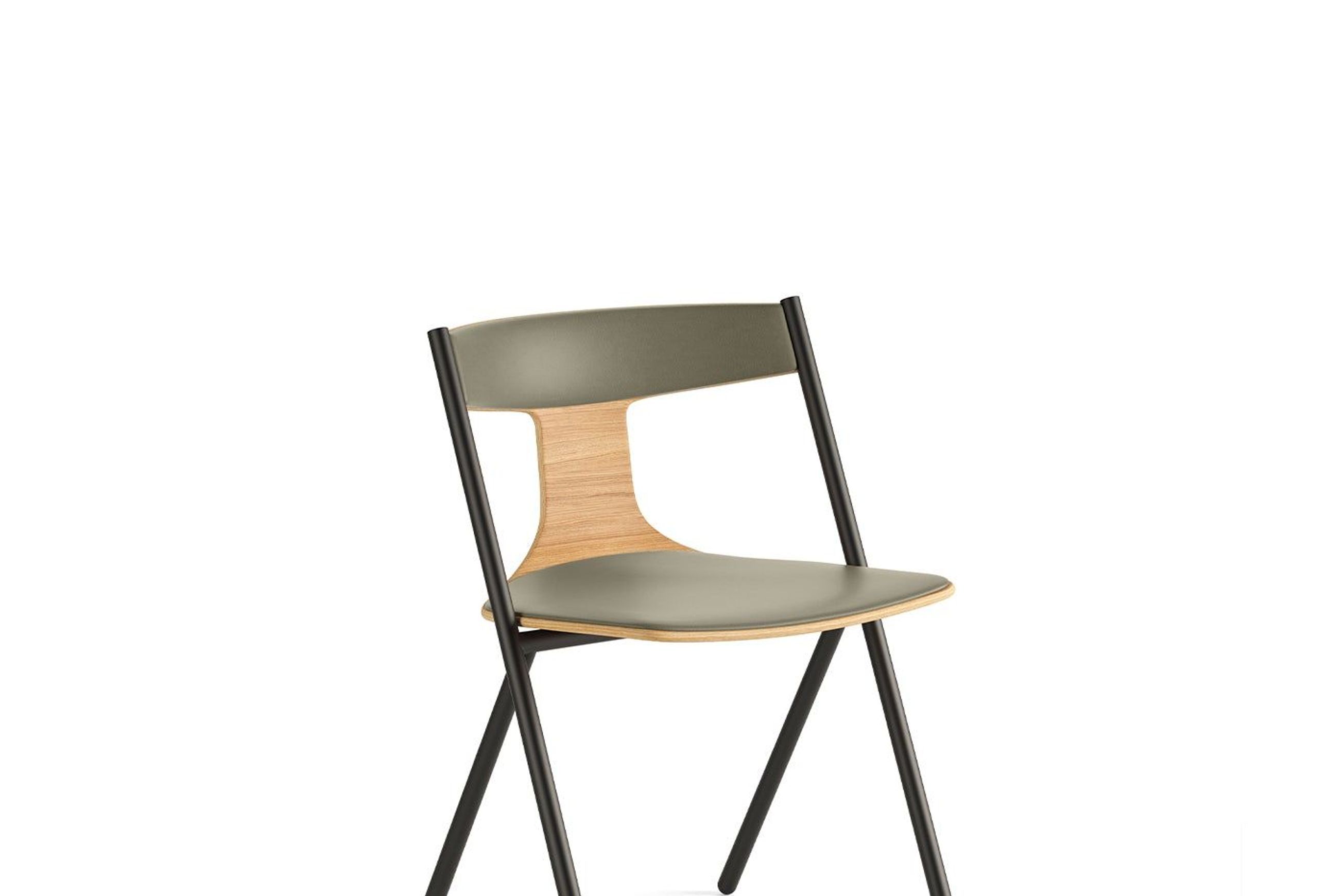 Quadra Chair - Cushion & Upholstered Backrest