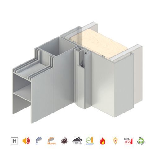 Raven RP10Si Acoustic and Smoke Door Stop Frame Seal Long Single Door A10SICLS