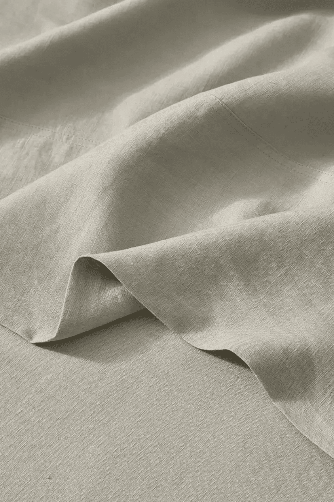 Ravello Linen Flat Sheet - Bone | Weave Home Bed Linen