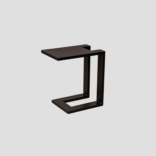 RECTANGULAR ALUMINIUM SIDE TABLE