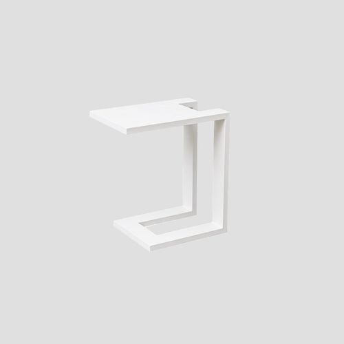 RECTANGULAR ALUMINIUM SIDE TABLE