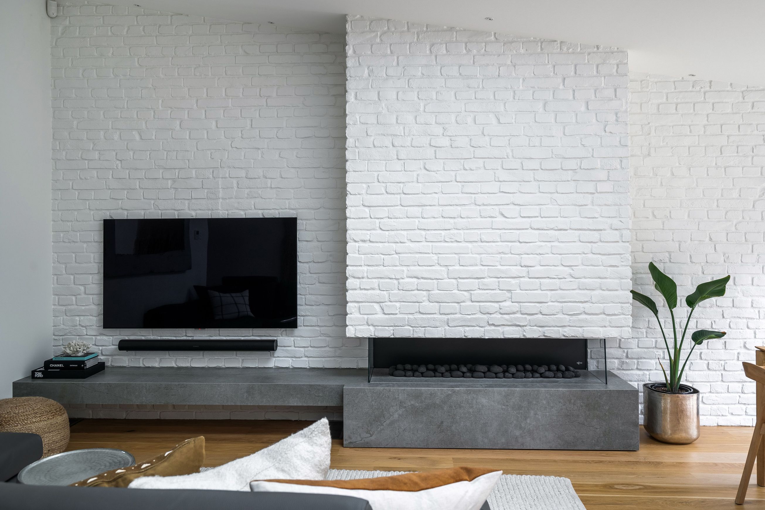 Loft Brick Wall Panels by Muros | White Brick Tiles
