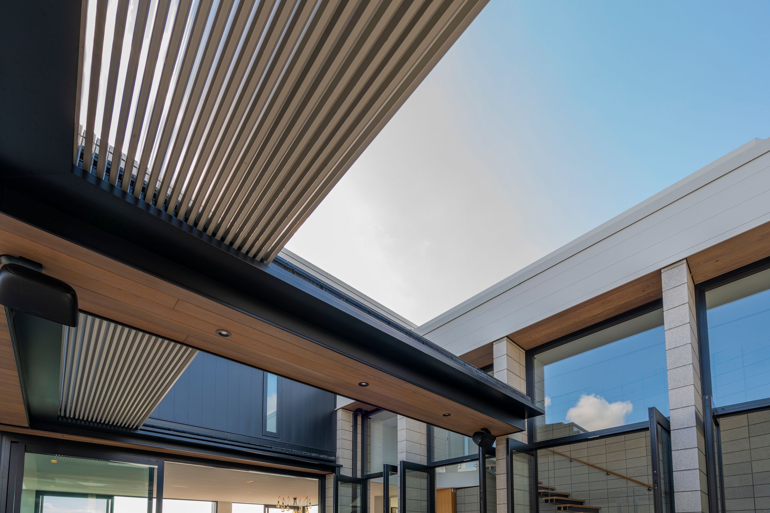 Louvretec Retractable Opening Roofs