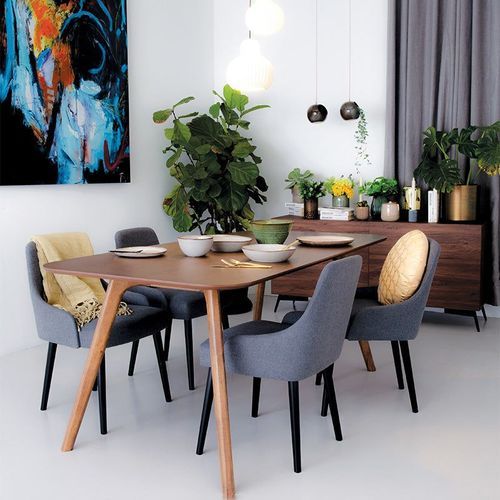 CAITLIN Dining Chair - Dim Grey