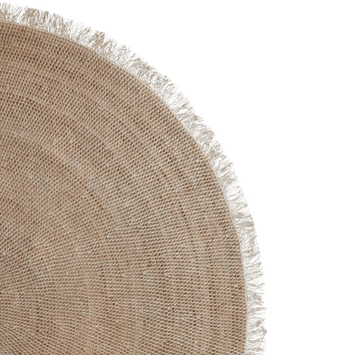 Tribe Home Reef Rug - White | Round