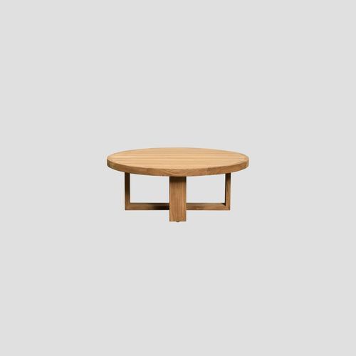 Round Teak Coffee Table