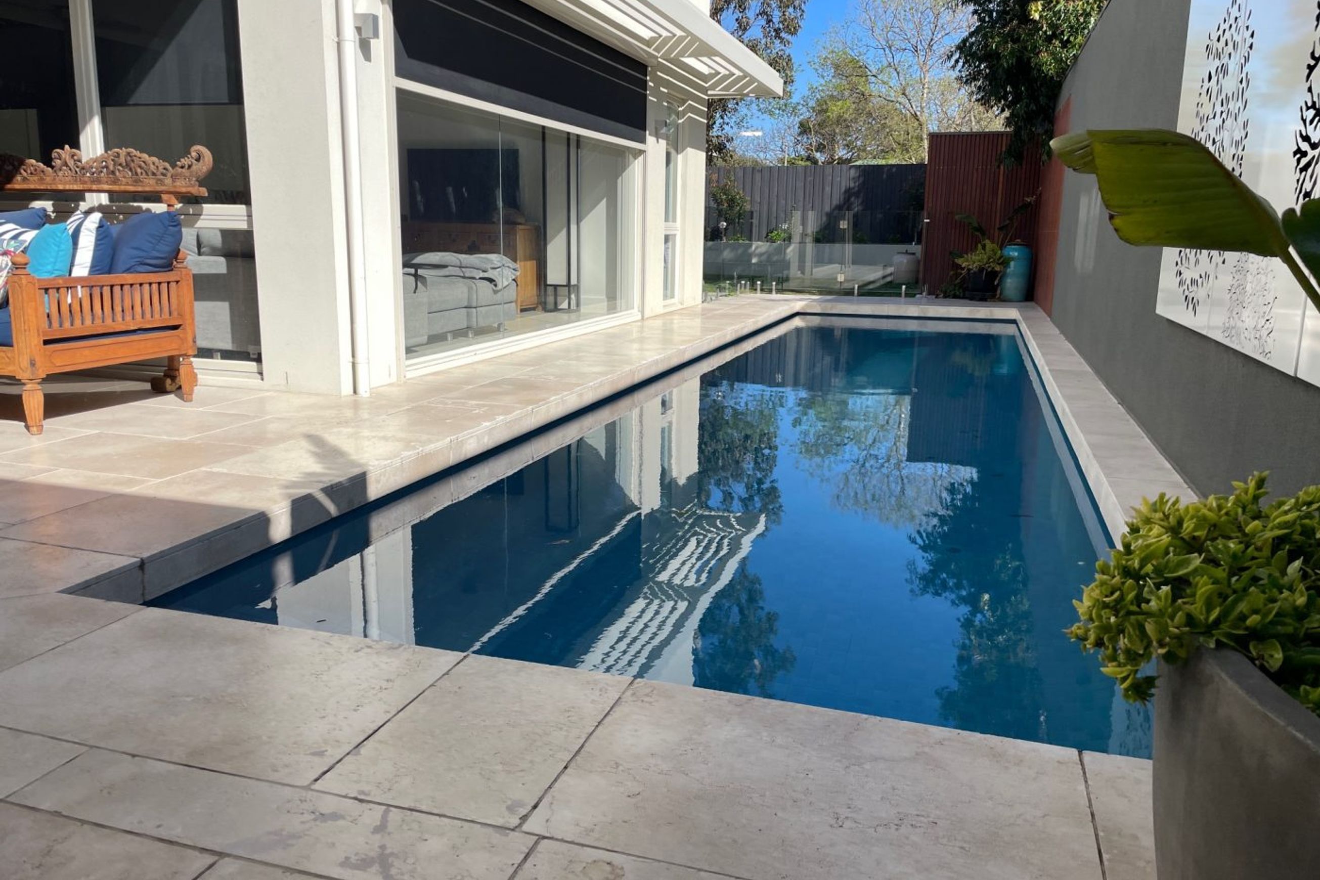 Savana Light Brushed Limestone Tiles