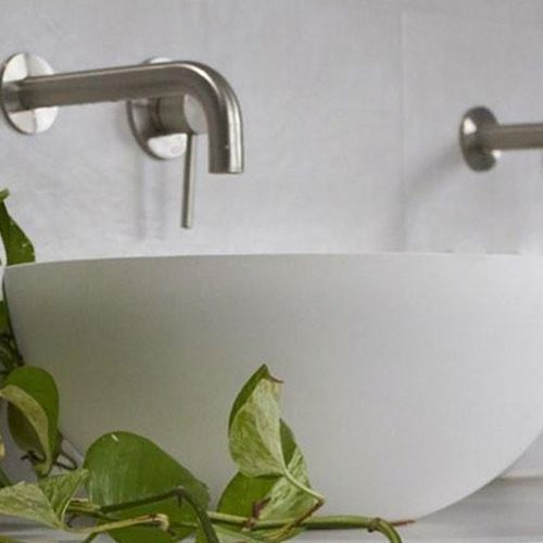 Bath & Basin Spout Spout17 Brushed Nickel