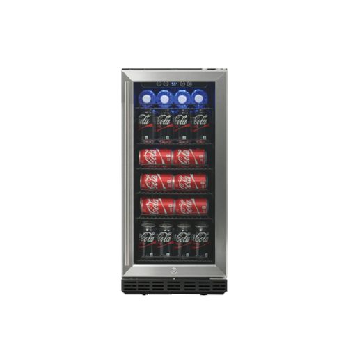 90L Under Counter Glass Door Refrigerator