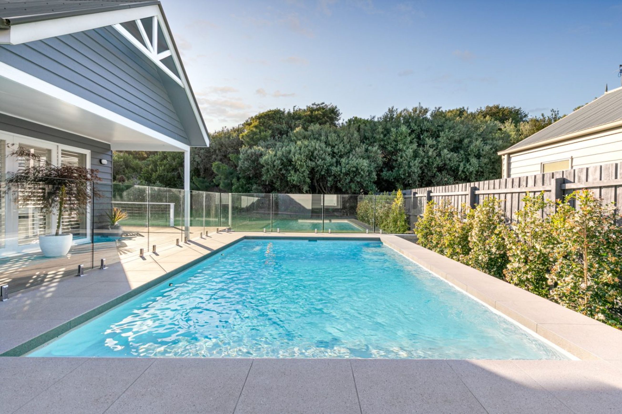 Silver Grey Granite Pool Coping