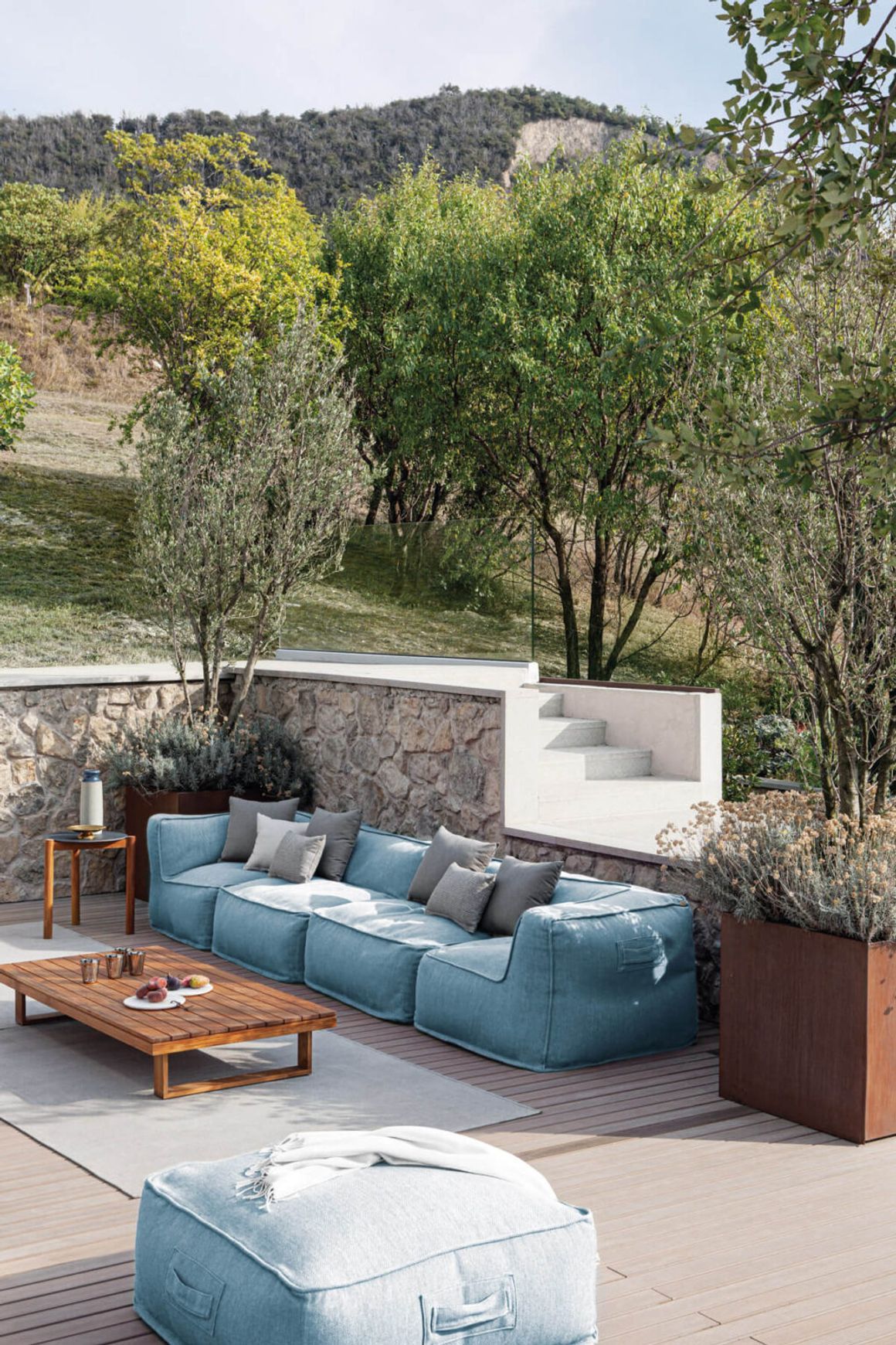 Soft Outdoor Sofa Module 2P by Atmosphera