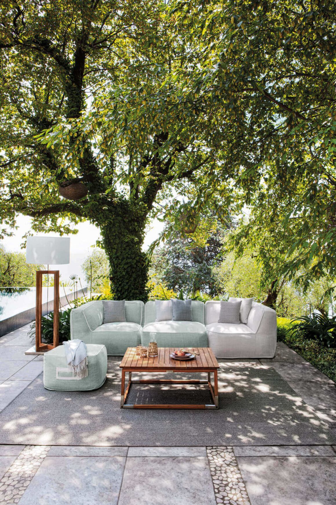 Soft Outdoor Sofa Module 2P by Atmosphera