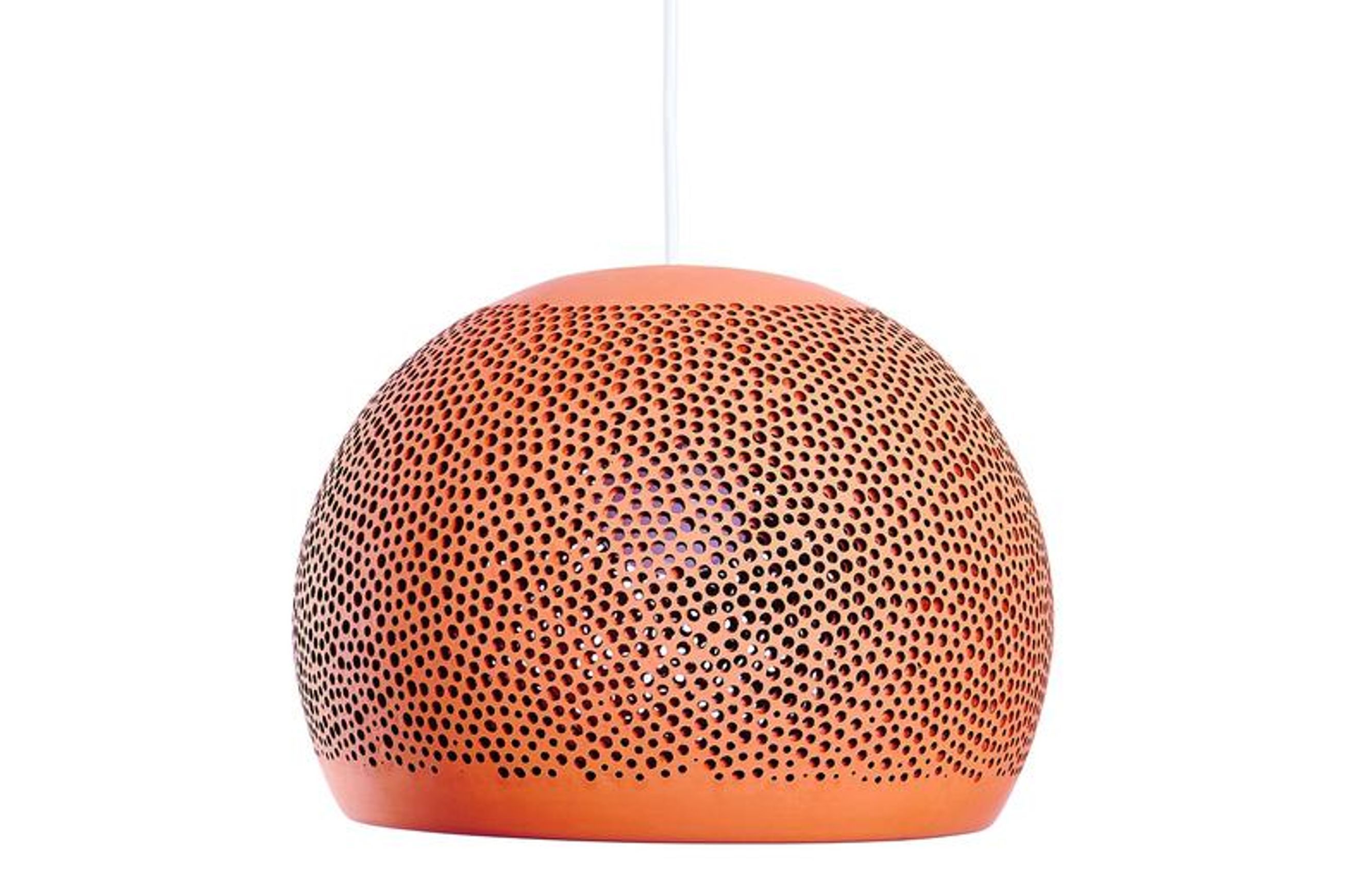 Sponge Up Clay Pendant