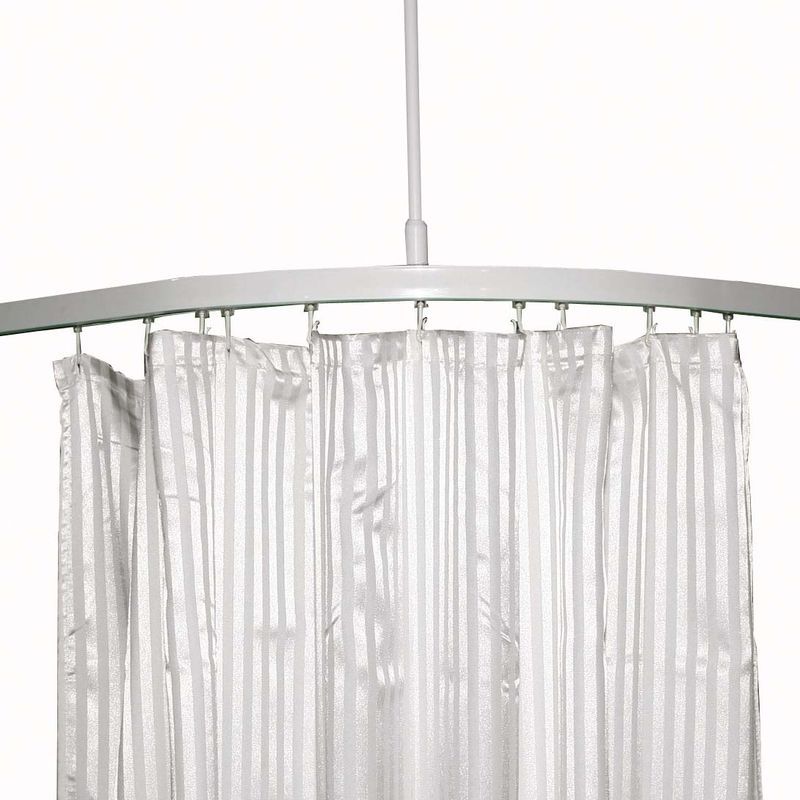 Shower Track - 1600 x 1600 Powder Coated White