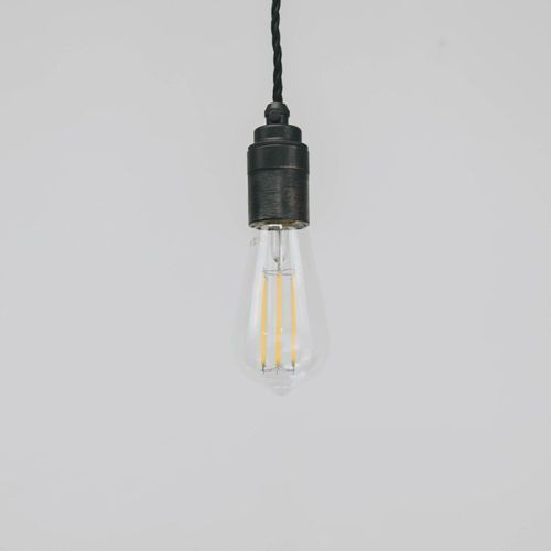 ST64 LED Filament Light Bulb (Warm White) - Dimmable